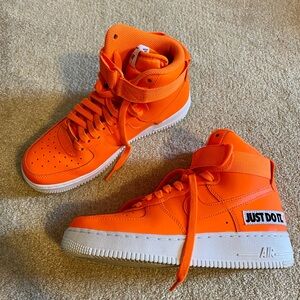 Nike Bright Orange High-Tops